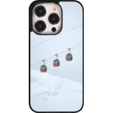 Coque iPhone 14 Pro - Winter 22 ski lift