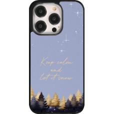 Coque iPhone 14 Pro - Winter 25 Winter illustration of trees