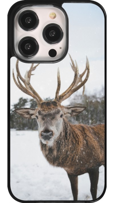 Coque iPhone 14 Pro - Winter 25 Winter reindeer