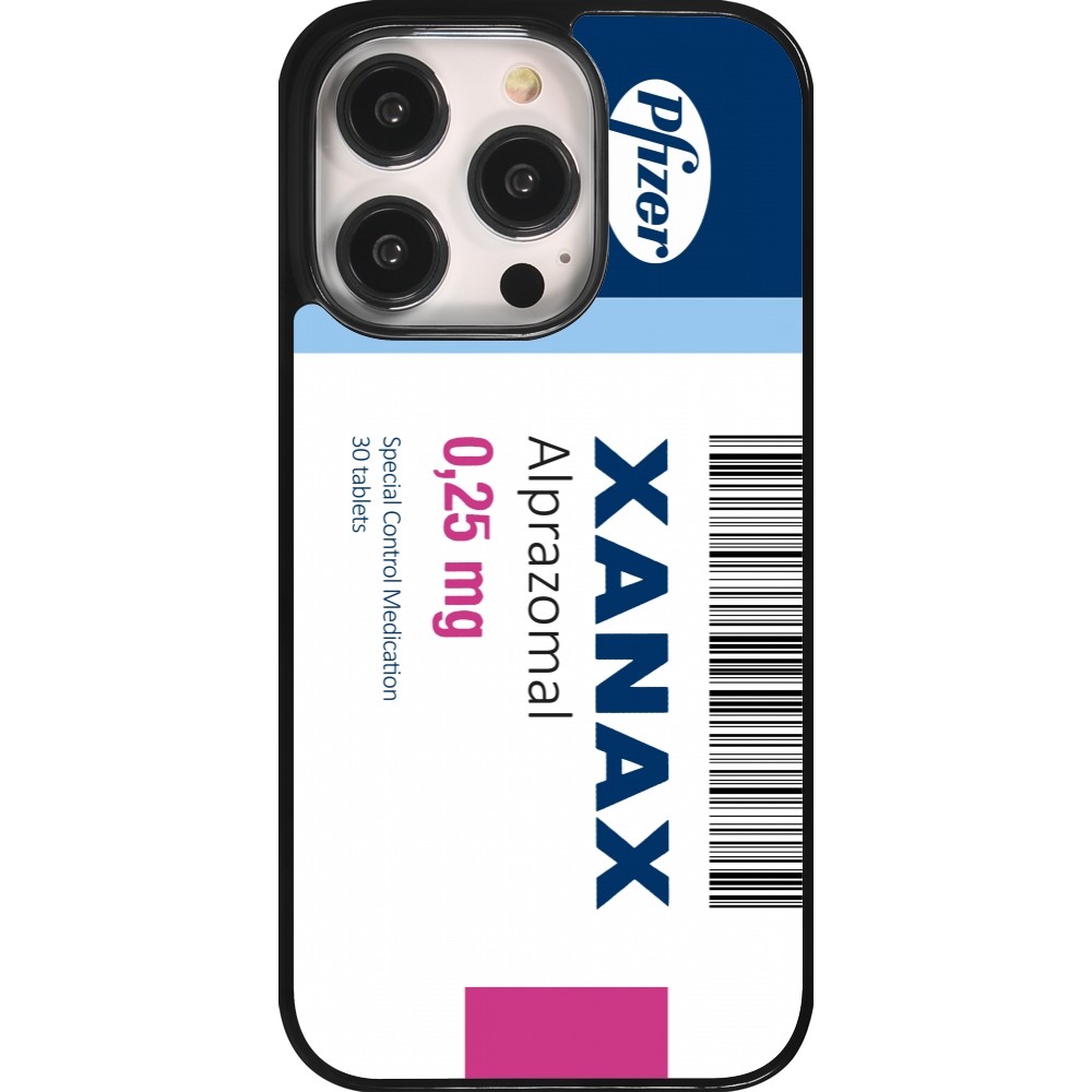 Coque iPhone 14 Pro - Xanax Alprazolam 2025