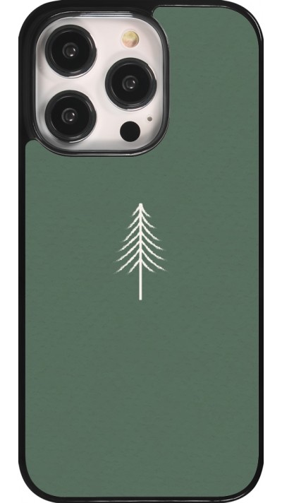 Coque iPhone 14 Pro - Christmas 22 minimalist tree