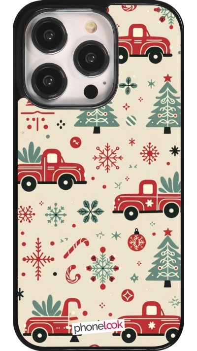 iPhone 14 Pro Case Hülle - Weihnachten 2024 Lkw Tanne
