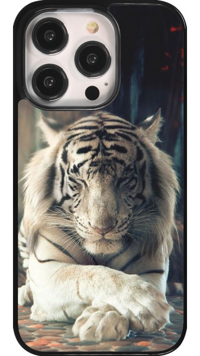 iPhone 14 Pro Case Hülle - Zen Tiger