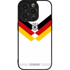 iPhone 14 Pro Case Hülle - Silikon schwarz Deutschland 2026 personalisierbares Fussballtrikot