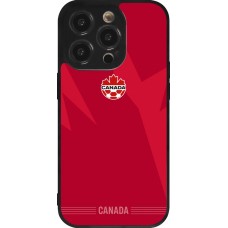 iPhone 14 Pro Case Hülle - Silikon schwarz Kanada 2026 personalisierbares Fussballtrikot