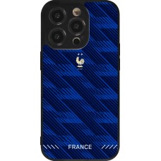 iPhone 14 Pro Case Hülle - Silikon schwarz Frankreich 2026 personalisierbares Fussballtrikot