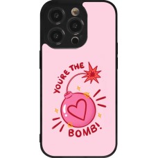Coque iPhone 14 Pro - Silicone rigide noir Saint Valentines Day 26 You are the bomb