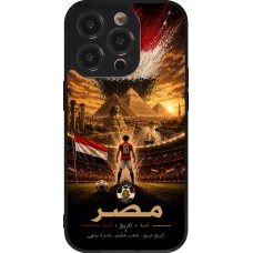 iPhone 14 Pro Case Hülle - Silikon schwarz Fussball Ägypten splash 2026