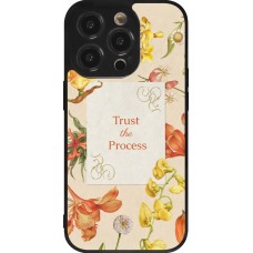 iPhone 14 Pro Case Hülle - Silikon schwarz Trust the process 2026