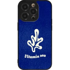 iPhone 14 Pro Case Hülle - Silikon schwarz Vitamin sea Summer 2026