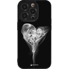 iPhone 14 Pro Case Hülle - Silikon schwarz Valentine 2022 Black Smoke