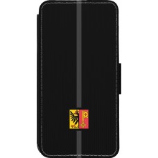Coque iPhone 14 Pro - Wallet noir Canton GE noir