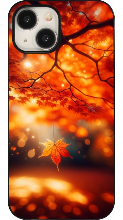 Coque iPhone 15 - Automne Magique Orange