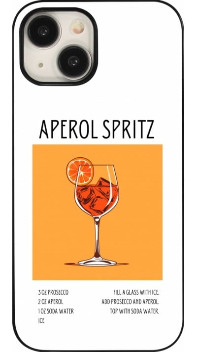 Coque iPhone 15 - Cocktail recette Aperol Spritz