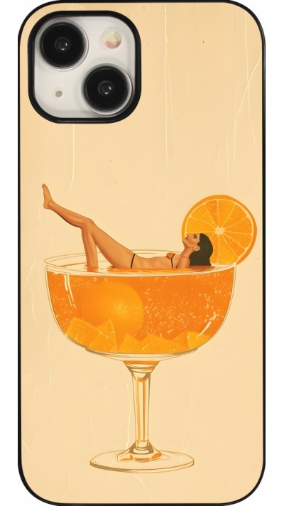 Coque iPhone 15 - Cocktail bain vintage