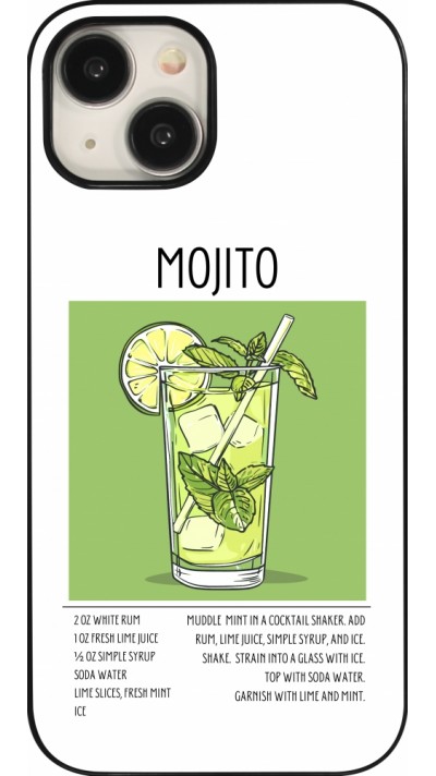 Coque iPhone 15 - Cocktail recette Mojito