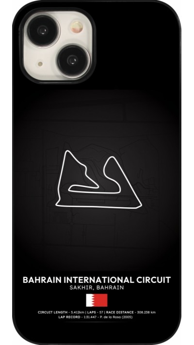Coque iPhone 15 - F1 Track 2025 Bahrain