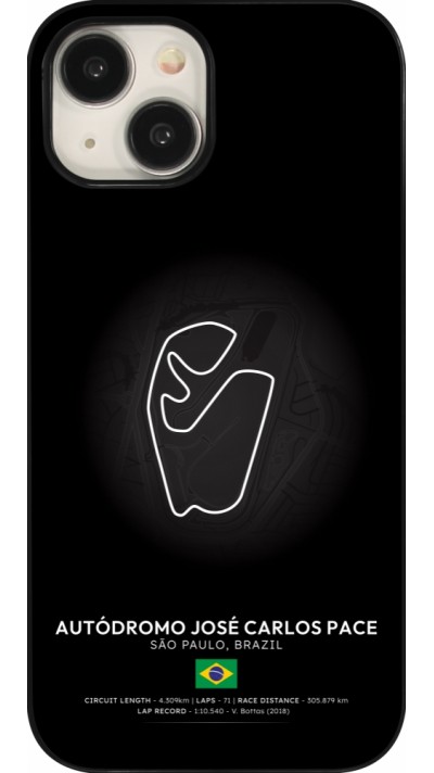 Coque iPhone 15 - F1 Track 2025 Brazil