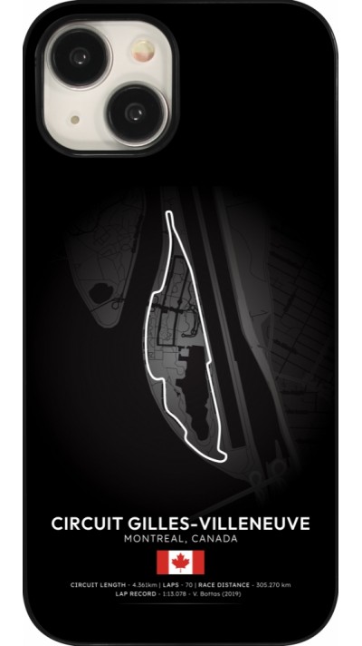 Coque iPhone 15 - F1 Track 2025 Canada