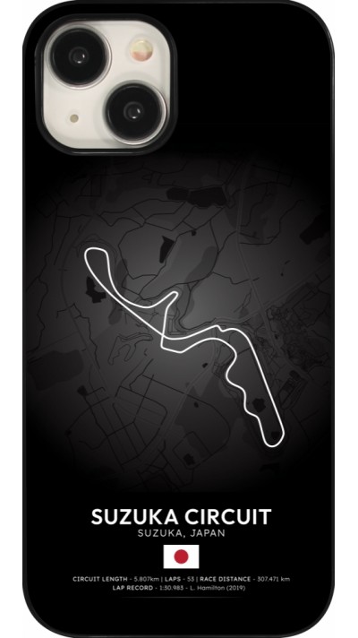Coque iPhone 15 - F1 Track 2025 Japan