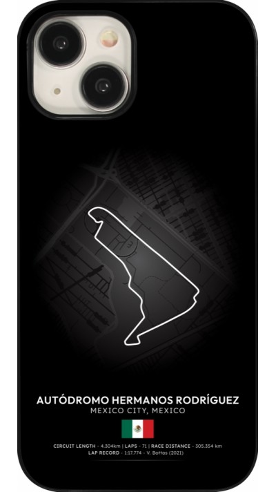 Coque iPhone 15 - F1 Track 2025 Mexico