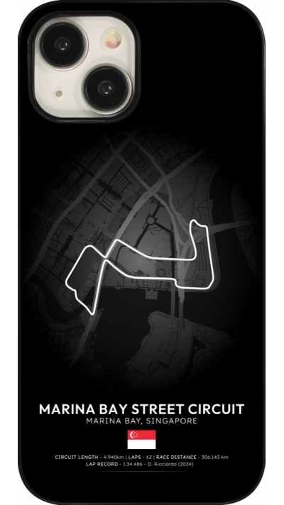 Coque iPhone 15 - F1 Track 2025 Singapore