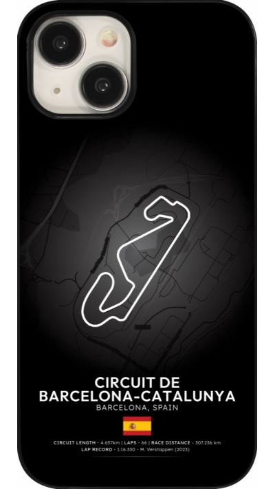 Coque iPhone 15 - F1 Track 2025 Spain