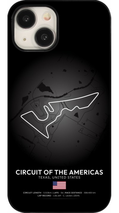 Coque iPhone 15 - F1 Track 2025 United States