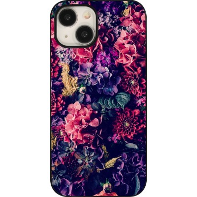 iPhone 15 Case Hülle - Flowers Dark