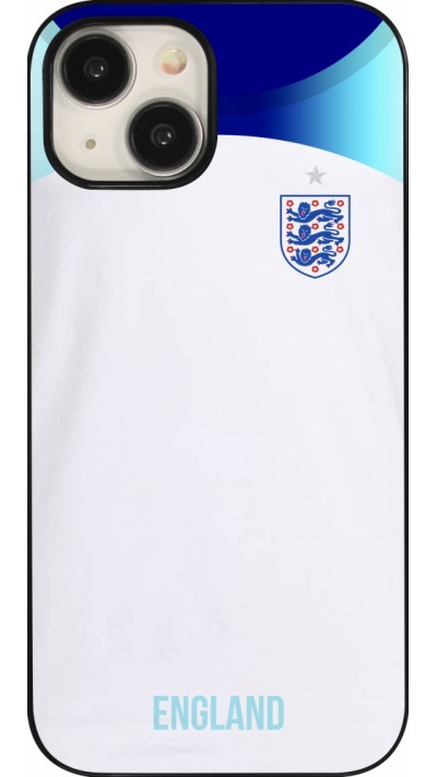 Coque iPhone 15 - Maillot de football Angleterre 2022 personnalisable