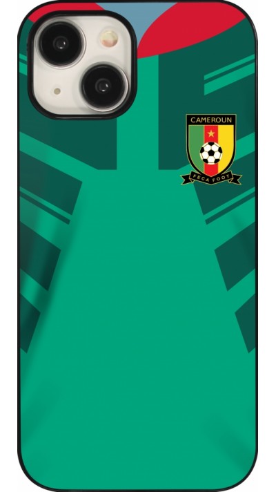 Coque iPhone 15 - Maillot de football Cameroun 2022 personnalisable
