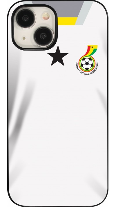 Coque iPhone 15 - Maillot de football Ghana 2022 personnalisable