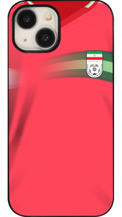 Coque iPhone 15 - Maillot de football Iran 2022 personnalisable