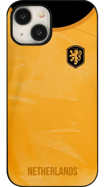 Coque iPhone 15 - Maillot de football Pays-Bas 2022 personnalisable