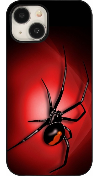 Coque iPhone 15 - Halloween 2023 spider black widow