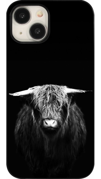 Coque iPhone 15 - Highland calf black