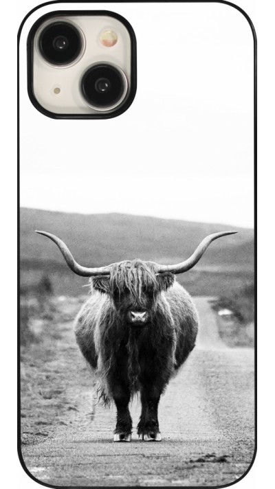 Coque iPhone 15 - Highland cattle