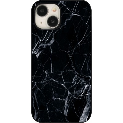 Coque iPhone 15 - Marble Black 01