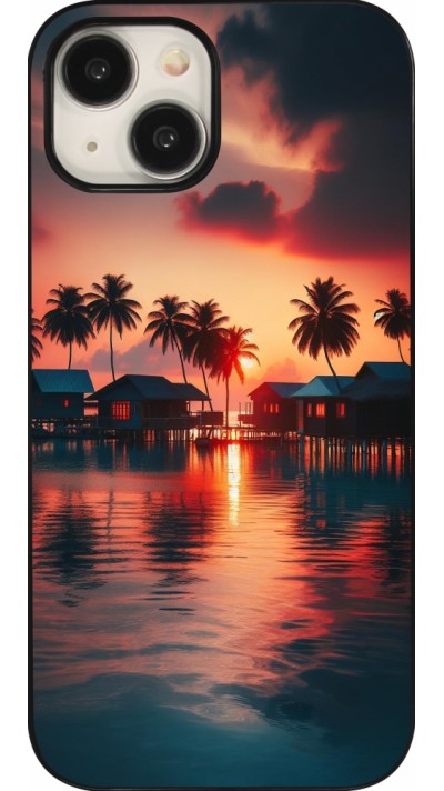 Coque iPhone 15 - Paradis Maldives