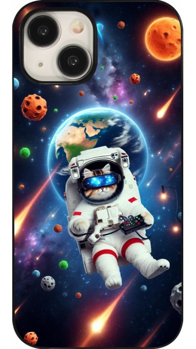 Coque iPhone 15 - VR SpaceCat Odyssey