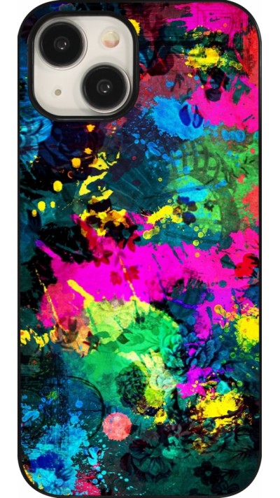 Coque iPhone 15 - Splash paint