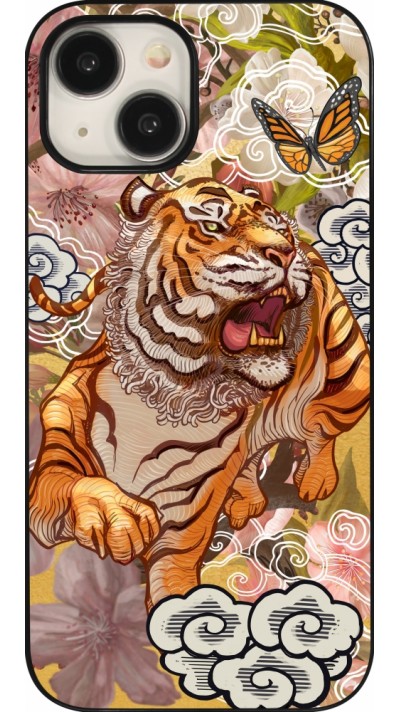 Coque iPhone 15 - Spring 23 japanese tiger