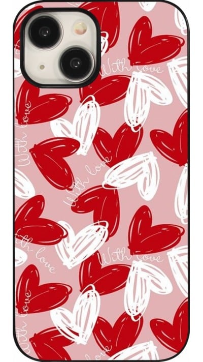 iPhone 15 Case Hülle - Valentine 2024 with love heart