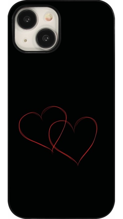 Coque iPhone 15 - Valentine 2023 attached heart