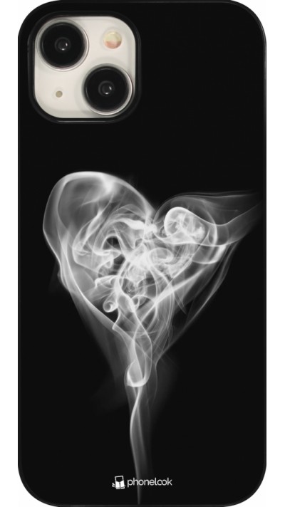 Coque iPhone 15 - Valentine 2022 Black Smoke