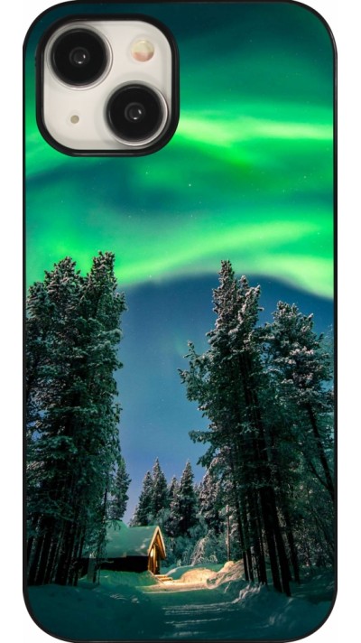 Coque iPhone 15 - Winter 22 Northern Lights