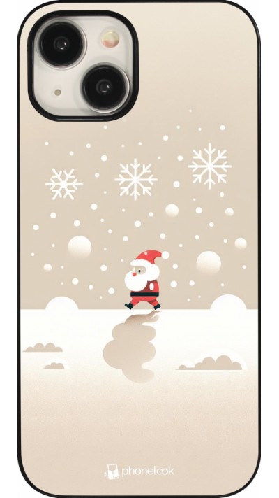 Coque iPhone 15 - Noël 2023 Minimalist Santa