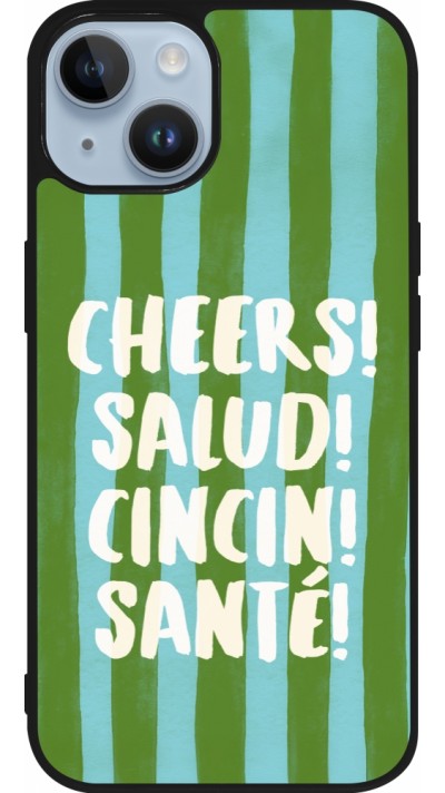 iPhone 15 Case Hülle - Silikon schwarz Cheers 2026