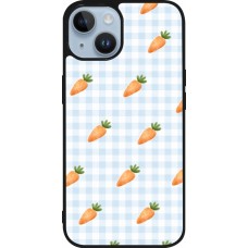 iPhone 15 Case Hülle - Silikon schwarz Easter 2026 Pattern carrots