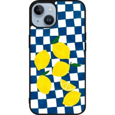 iPhone 15 Case Hülle - Silikon schwarz Illustration lemons 2026